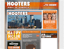 Tablet Screenshot of hootersmoa.com